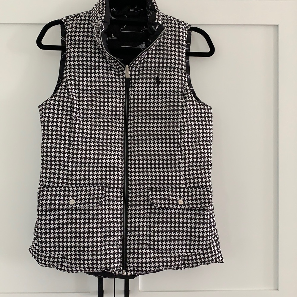 Ralph Lauren puffer vest reversible size small women’s